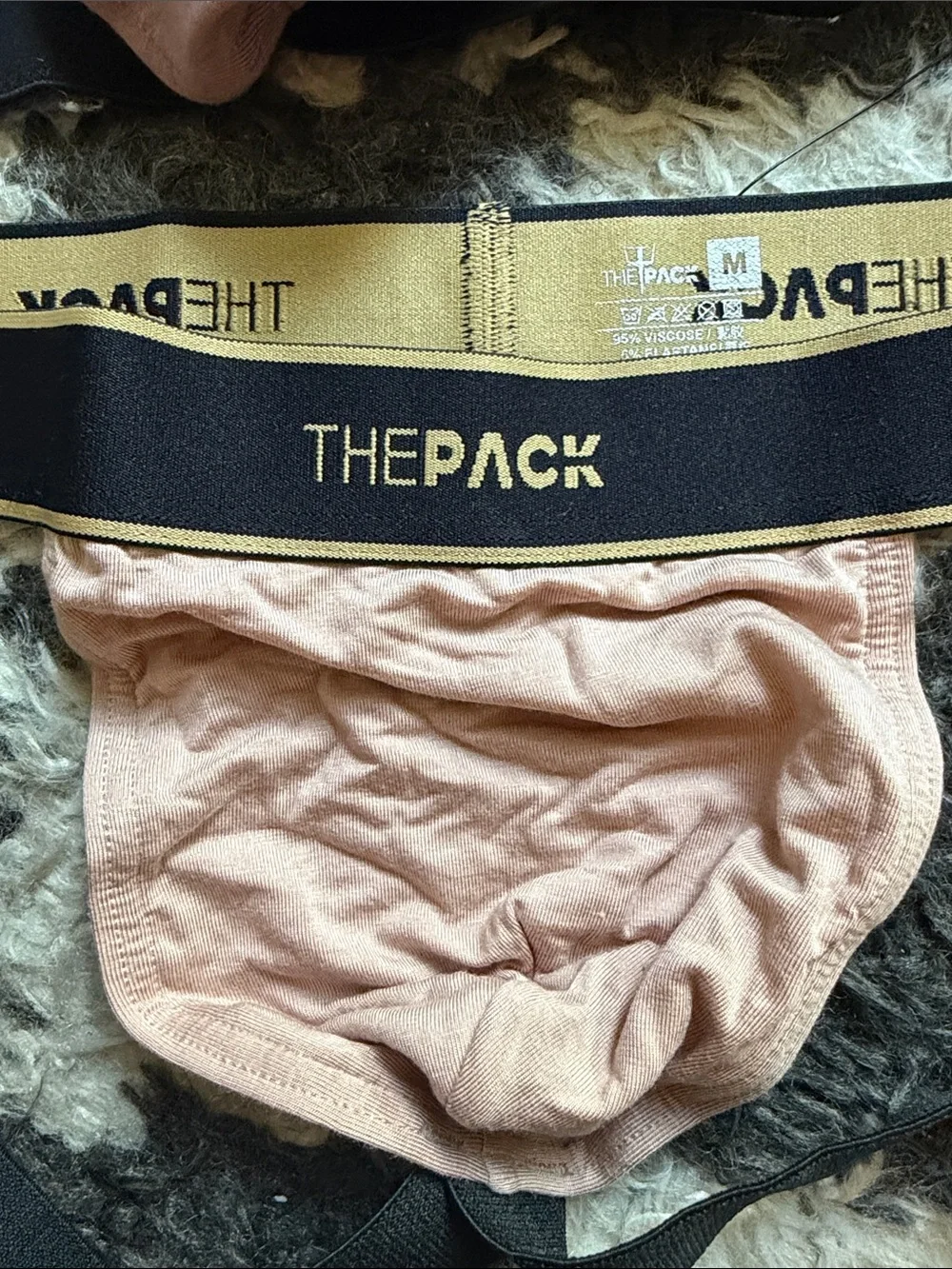 Men's Jockstraps - Olive, Mauve, Soft Dusty Pink (3-Pack)